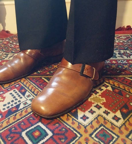 Scarpe vintage anni monk - 60,