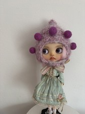 Cappello bambola Blythe fatto