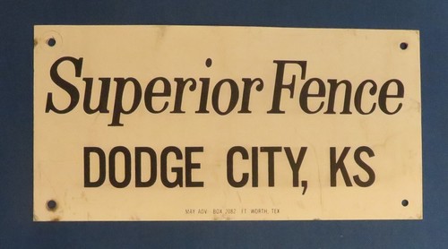 American advertising sign