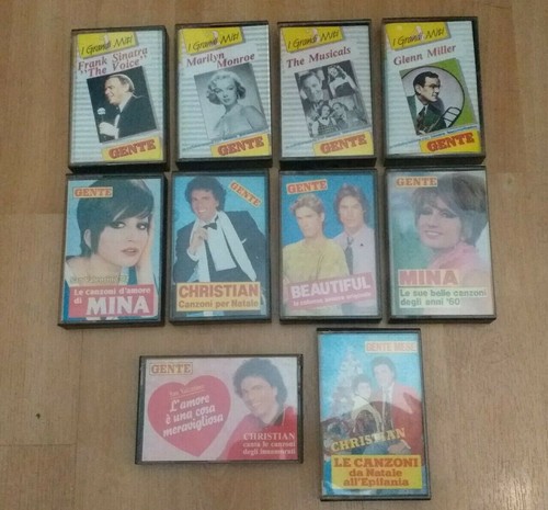 Audio cassette sinatra - audio, mina