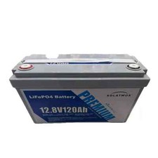 Batteria 120Ah 12volt LITIO per kit fotovoltaico pannelli energia solare camper