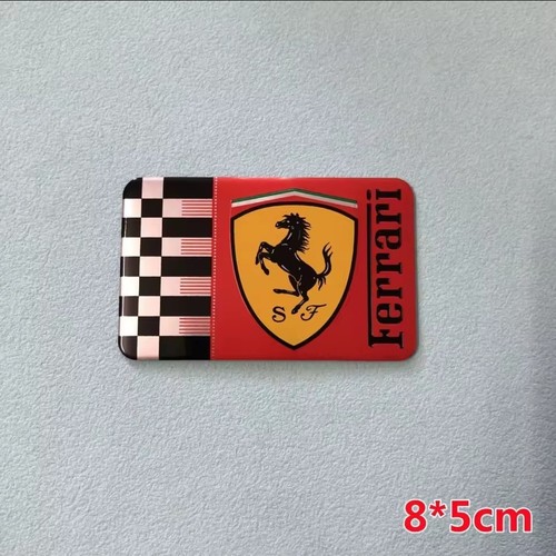 Adesivo stemma ferrari - adesivo, roma