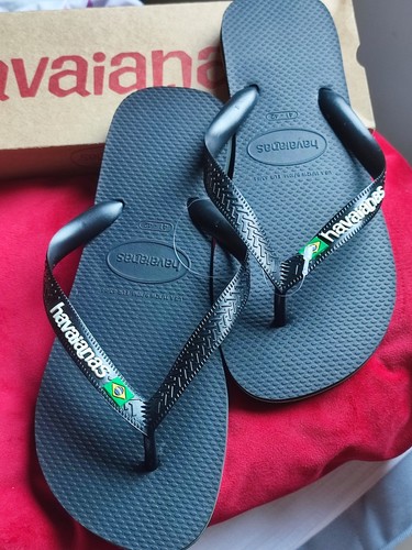 Infradito havaianas logo black - infradito,