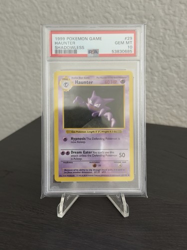 Pokemon haunter shadowless psa - shadowless,