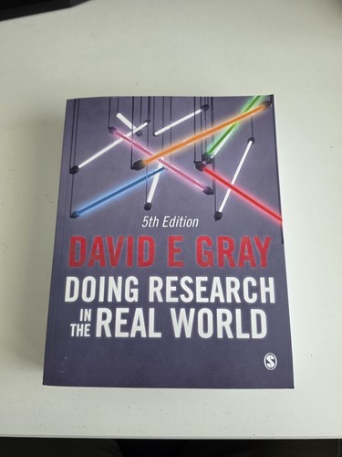 Doing research the - in, real