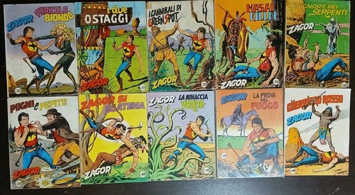 Lotto zagor zenith - zenith, sequenza
