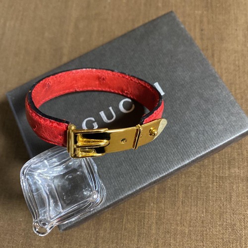 Bracciale gucci pelle di - gucci, in