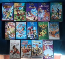 14 VHS DISNEY - SOLO FILM -