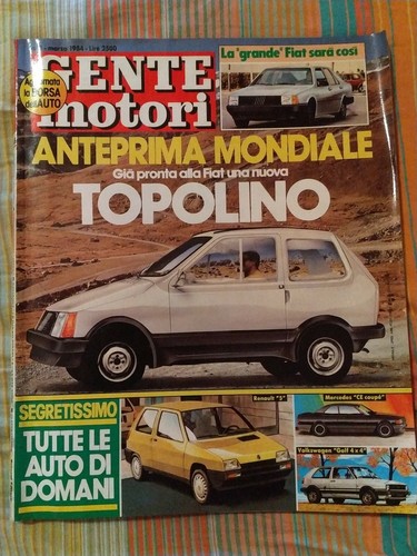 Rivista gente motori - gente, del