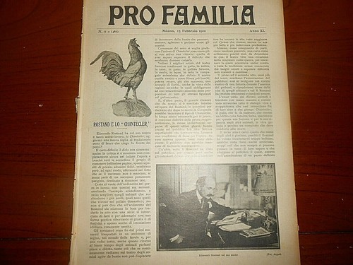1910 rostand chantecler - 1910,