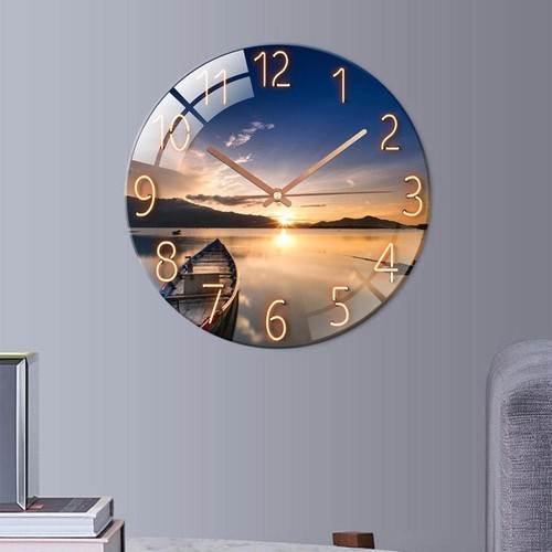 Orologio parete vetro - in,