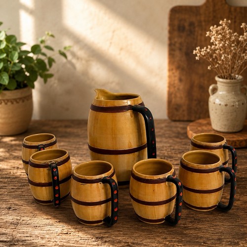 Set brocca bicchieri in - brocca,