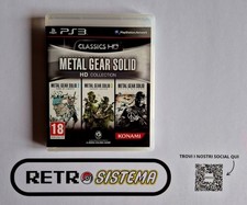 Playstation 3 PS3 Metal Gear Solid HD Collection PAL Italiano completo ottimo