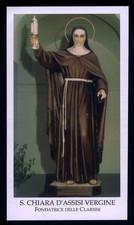 santino-holy card"S.CHIARA D'ASSISI-PIGNATARO MAGGIORE