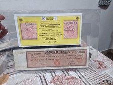 10000 lire titolo provvisorio Descrizione Come Da Perizia. 