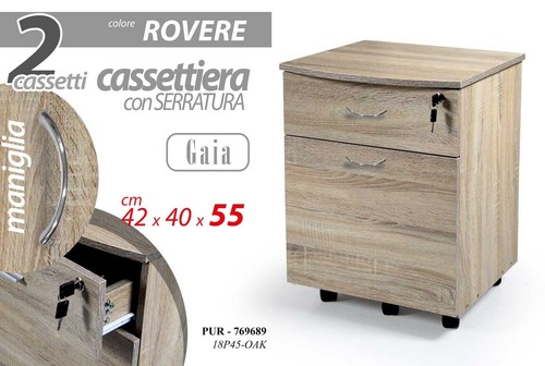 Cassettiera ruote chiave - cassettiera,