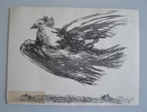 Picasso lithographie originale - lithographie,