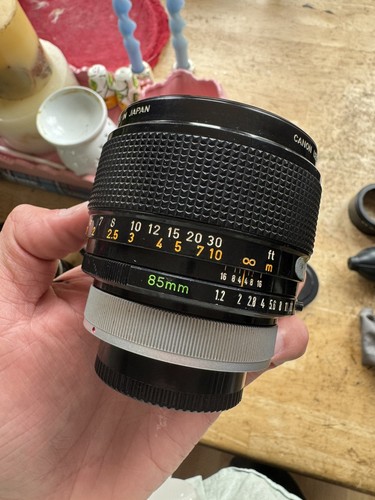 Canon 85mm 2 asferica - canon,