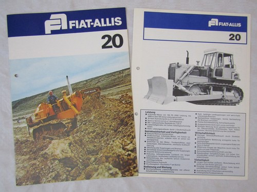 Depliant fiat allis 20 - fiat,