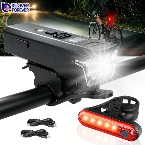 Set luci bici ricaricabili - luci,