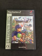 DRAGON QUEST V ULTIMATE HITS SONY PLAYSTATION 2 PS2 NTSC JAP USATO COMPLETO