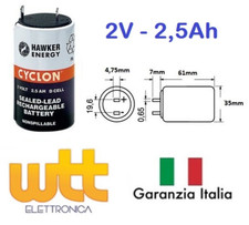 Batteria cyclon 5ah - cyclon, 2,5ah