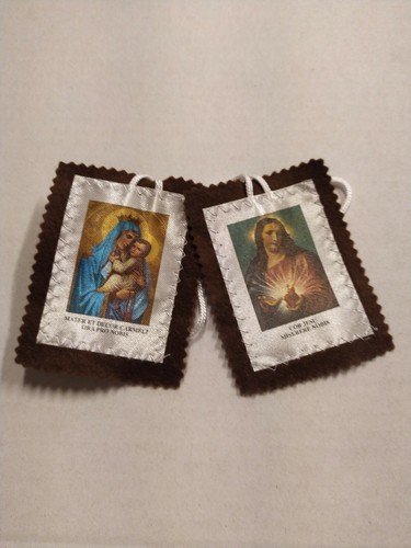 Scapolare madonna del carmine - scapolare,