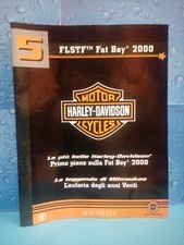 Fascicolo Harley Davidson Hachette N° 5 FLSTF Fat Boy 2000