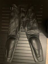 Pantaloni pelle moto dainese donna lady taglia 44