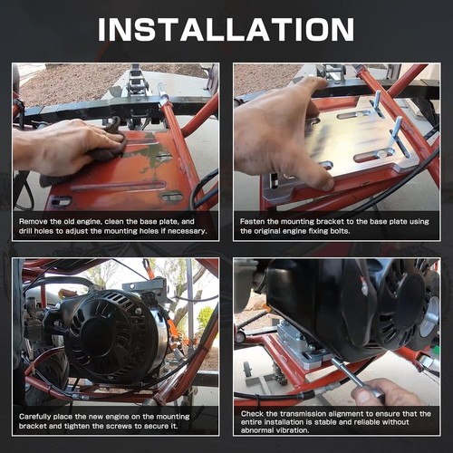 Piastra supporto motore per
