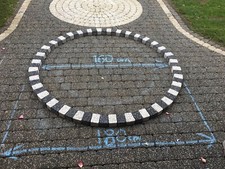 acqua caratteristiche fontana cerchio granito albero circondare bordi albero 180 cm esterno