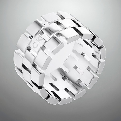 Anello maglie calvin klein - anello,