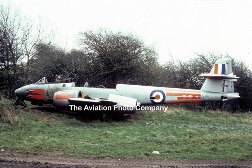 Raf gloster meteor wl166 - gloster,