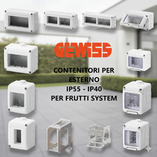 Gewiss calotte contenitori - gewiss,