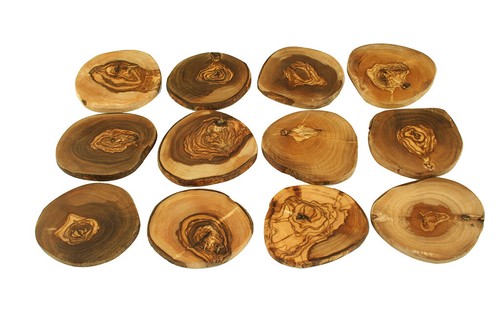 Sottobicchieri rustikale - sottobicchieri,