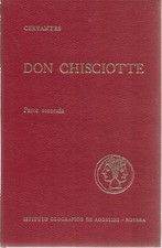 DON CHISCIOTTE - CERVANTES - PARTE SECONDA    DE AGOSTINI 1969