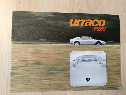 Brochure lamborghini urraco - brochure,