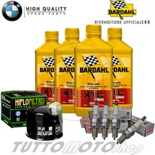Tagliando BMW K 1300 S 2010 2011 2012 2013 / Kit Olio Bardahl XTC Filtro Candele