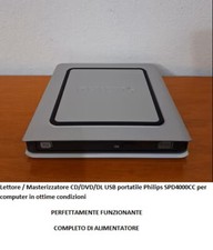Lettore / Masterizzatore CD/DVD/DL USB portatile Philips SPD4000CC 