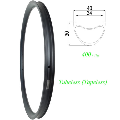 Cerchio carbonio tubeless 29er