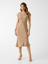 VESTITO DONNA MIDI IN TENCEL
