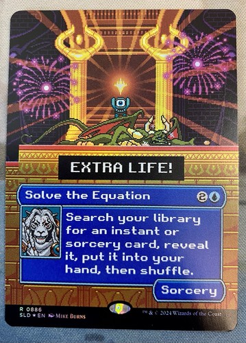 Mtg solve the equation - solve,