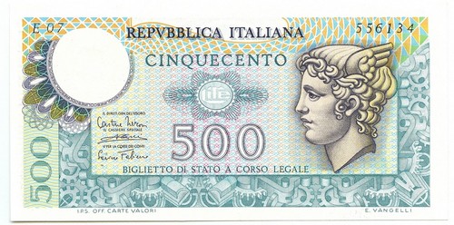 500 lire biglietto - biglietto, stato