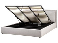 Letto matrimoniale grigio