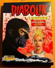 DIABOLIK ALBUM PANINI COMPLETO - ED. LIMITATA 1000 COPIE DA EDICOLA + CARTOLINA