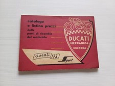 Ducati 175 Sport 1957 catalogo