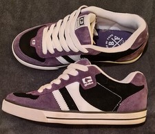 Globe Encore 2 scarpe da skate viola/nero/bianco viola/black/white usate 3 volte