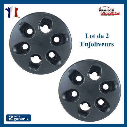Enjoliveur roue avant - 2x, de