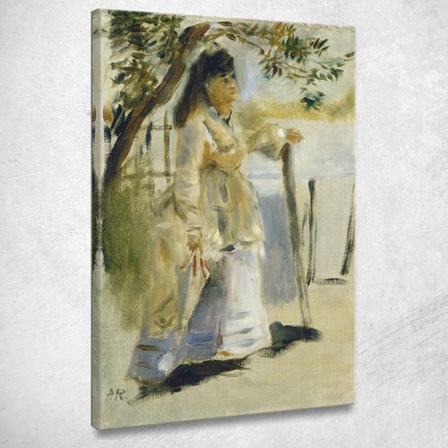 Donna una recinzione - donna,