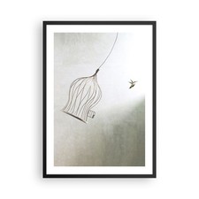 Poster 50x70cm Volo uccello